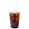 EcoQuality Clear Plastic Disposable Cups with Lids and Straws 200 count - 9 oz (ounces) Clear PET Cup for Smoothies, Protein Shakes, Bubble Tea, Iced Coffee, Boba, Fresh Juice, Meal Prep, Party Cup view 3