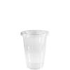 [300 COUNT] 10 oz Clear Plastic Disposable PET Cups with Lids | Crystal Clear PET Cup | Cold Smoothie | Iced Coffee Go Cups | Ideal for Coffee, Parfait, Juice, Soda, Cocktail, Party Cups (10oz) view 2