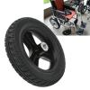 10in Electric Wheelchair Rear Wheel, Polyurethane Wheelchair Wheel with Strong Bearing Capacity and Alloy Hub view 2