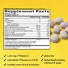 Airborne 1000mg Vitamin C + Zinc Immune Support Supplement Chewable Tablets, Very Berry & Citrus Flavor with Powerful Antioxidants Vitamins A C & E, 116 Chewable Tablets (Very Berry + Citrus) view 3