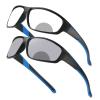 willochra Transition Photochromic Bifocal Reading Glasses for Mens and Womens Outdoor Sports Presbyopia Sunglasses reader (blue, 2, multiplier_x) view 1