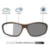Transition Photochromic Bifocal Reading Glasses for Mens and Womens Outdoor Sports Presbyopia Sunglasses reader (yellow, 2, multiplier_x) view 3