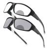 Transition Photochromic Bifocal Reading Glasses for Mens and Womens Outdoor Sports Presbyopia Sunglasses reader (white, 2.5, multiplier_x) view 1
