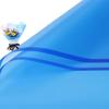 20 Pcs Blue border Flower Wrapping Paper,Waterproof Valentine's Day Bouquet Wrapping Paper 23x23Inch Used for DIY Crafts, Gift Packaging, Flower Shop Bouquet Packaging view 2