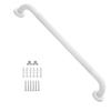 24 Inch Anti Slip Shower Grab Bar Oil Rubbed White 1.25" Diameter,Munzong Bathroom Grab Bar, Knurled Bathroom Balance Bar,Safety Hand Rail Support Handicap Elderly Senior Assist Bath Handle view 1