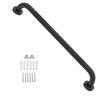 24 Inch Anti Slip Shower Grab Bar Oil Rubbed Black 1.25" Diameter,Munzong Bathroom Grab Bar, Knurled Bathroom Balance Bar,Safety Hand Rail Support Handicap Elderly Senior Assist Bath Handle view 1