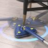 360 Rotatable Adjustable Cleaning Mop, Wall Mop Wall Cleaner with Automatic Water Squeezing Function (Blue) view 3