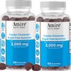 Amire by Dr. Awan Sugar-Free Vegan Ceylon Cinnamon Gummies, Replace Ceylon Cinnamon Capsules & Pills, 120ct view 1