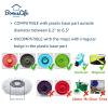 BonusLife 6-Pack Circular Spin Mop Head Refill Replacement view 2
