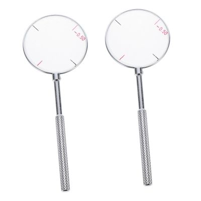 Healifty 4pcs Cross Cylinder Lens Optometry Tool for Accurate Testing Multi-Function Optical Lens for Eyeglass Supply and Material