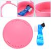 Healifty 1set Portable Box with Cleaning Brush False Tooth Holder for Retainers Mouth for Travel Storage Includes Professional Cleaning Tool view 3