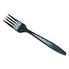 Surgimac Plastic Silverware  Heavy Duty Fork Plastic Cutlery - Travel/Picnic Flatware Set- Party Essentials  Disposable Forks - Plastic Silverware for Wedding/Birthday/Dining (Black)(Pack of 1000) view 1
