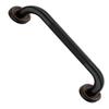 12 Inch Bronze Shower Grab Bar Oil Rubbed Black, Munzong Antique Brass Bathroom Grab Bar w/Anti-Slip Knurled Grip, Bathroom Balance Bar, Safety Handrail Support, Injury Elderly Senior Assist Handle view 1