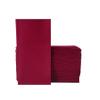 KMAKII Burgundy Disposable Paper Napkins Linen Feel Guest Disposable Cloth Like Dinner Napkins Paper Hand Napkins for Parties, Weddings, Dinners Or Events 16 x 16 inches, 50 Count view 1