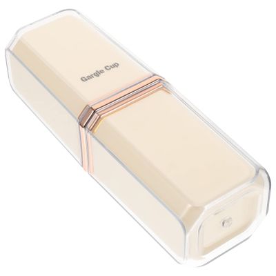 Zerodeko Toothbrush Storage Case Portable Travel Container for Toothbrushes and Toothpaste Multi-Function Washing Cup Design for Camping Business Trips and Daily