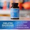 Zentastic Magnesium Complex 4-in-1 Supplement  Magnesium Glycinate, Malate, Taurate & Lactate  Chelated High Absorption for Nerves, Muscles, Bones & Immune Support  120 Capsules view 4