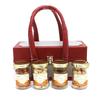 Jaiccha Ghasitaram Apex Wooden Box of 4 Dryfruits Jars|Gift for Diwali Gifts,Holi,Rakhi,Valentine,Christmas,Birthday,Anniversary,Her,Him| view 1