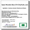 Jaiccha Ghasitaram Apex Wooden Box of 4 Dryfruits Jars|Gift for Diwali Gifts,Holi,Rakhi,Valentine,Christmas,Birthday,Anniversary,Her,Him| view 3