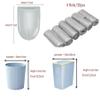 4 Gallon Bathroom Trash Bags,6 Rolls 120pcs Small Trash Garbage Bags, Disposable Trash Bags for Office, Bathroom Wastebasket Waste Bin (Silver 120 Count) view 4