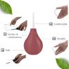 TEMONTIAN Enema Bulb Kit Anal Douche for Men Women Beginners with 19.7in Hose+4 Nozzles (RED) view 2