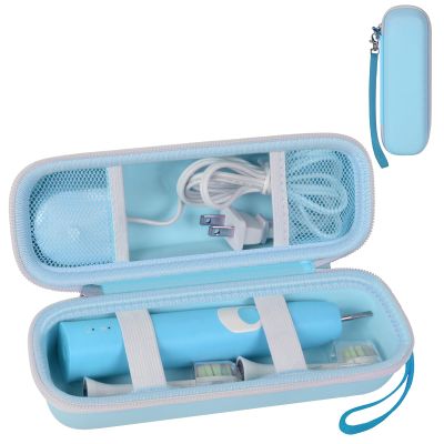 GWCASE Toothbrush Travel Case Compatible with Oral-B Pro 1000 2000 3000 3500 5000 7500/ for Philips Sonicare ProtectiveClean 4100 6100 5100 6500 7500 Rechargeable Electric Toothbrush (Box Only) -Blue