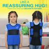 Ted Kangaroo Weighted Vest for Kids Sensory Compression Vest Deep Pressure Comfort (SmallBlue) view 2