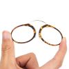 REAVEE Ultra Thin Armless Reading Glasses for Men Women, No Temple Pinch Nose Clip on Readers Small Pocket with Mini Portable Case, Tortoise +1.5 view 4