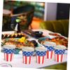 Yardwe 48pcs July Party Paper Cups Independence Day Cups American Flag Design for Festivals Outdoor Events and Home Gatherings Convenient and Practical Party Supply Random Style view 3