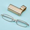 DIBAKO Mini Reading Glasses Folding Compact Eyeglasses Pocket Sized Protective Readers Read Optics +1,00 - +3,00 Dioptrien (Size : +2.50) view 2