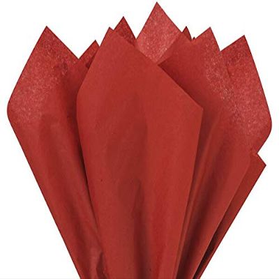 A1BakerySupplies 480 Pack Premium Quality Gift Wrap Tissue Paper (Scarlet Red, 15 x 20)
