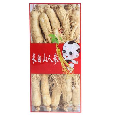 500g Pure Natural Premium Changbai Mountain White Ginseng Whole Ginseng Sun-dried Ginseng,No Additives,Naturally Sun-dried.,17.637 Ounce