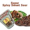 LUNGCHA Super Spicy & Sour with Sugar Mixed Flavor, Seedless Real THAI DRIED TAMARIND Variety Flavors Mixed 3.5 Oz. (100 g.) x 2 pack (Super Spicy & Sour) view 3