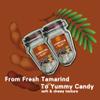 LUNGCHA Spicy Sweet & Sour Tamarind Candy, Seedless Real THAI DRIED TAMARIND Variety Flavors Mixed 3.5 Oz. (100 g.) x 2 pack (Spicy Candy) view 3