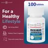 Mucus Relief Tablets by Geri-Care | Expectorant for Chest Congestion Relief | Guaifenesin 400mg | 100 Count Bottle | 2-Pack (Total 200) view 2