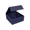 CECOBOX - Gift Boxes with Lids for Presents 6"x6"x2.75" - Matte, Collapsible Magnetic Closure Gift Box - Groomsmen & Bridesmaid Proposal Boxes, Wedding, PR, Birthdays, Holidays (Navy) view 2