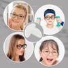 AUEAR, 12 Pairs Clear Silicone Eyeglass Nose Pads Glasses Grips Anti-Slip Soft Protector for Eyeglasses Sunglasses Thin Pad view 4