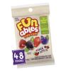 Funables Fruit Snacks, Mixed Berry Snacks, 2.5 Ounce Pouches (Pack of 48) view 1