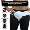 Abdomencare Inguinal Hernia Belt for Men & Women  Hernia Support for Men Inguinal with 2 Compression Pads  Left or Right Side Hernia Truss  Hernia Groin Support With Adjustable Straps  S/M view 2