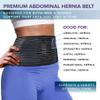 Abdomencare Umbilical Hernia Belt for Men and Women | Abdominal Hernia Belt for Women & Men with 2 Unique Compression Pads | Belly Button Umbilical Hernia Belts for Men | Hernia Support Binder | L/XL view 2