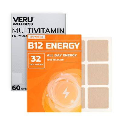 Veru Wellness Bariatric Multi,B12 with Iron - Post Bariatric Gastric Bypass and Sleeve Gastrectomy - Non Ingest Patch (60 Day)