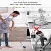 Floor Scrubber with Long Handle, 2 in 1 Scrubbing Brush Stiff Bristle Shower Cleaning Brush for Bathroom, Kitchen, Tub, Carpet, Grout, Tile(Gray) view 4