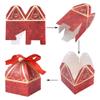 Pandahall 30 Sets Gift Treat Boxes with Ribbons Pearls 5 Style Tower Shape Wedding Party Favor Boxes for Christmas Gifts Wrapping Bridesmaid Proposal Bridal Shower Boxes 2.7x2.7x3.5 view 4