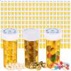 200 Pieces Empty Medicine Pill Bottles with Child Resistant Caps 6 Dram Plastic Prescription Bottles Orange Pill Container Small Medicine Bottles with Lids for Pharmacies, Doctors, and Labs, Hospitals view 1