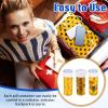 200 Pieces Empty Medicine Pill Bottles with Child Resistant Caps 6 Dram Plastic Prescription Bottles Orange Pill Container Small Medicine Bottles with Lids for Pharmacies, Doctors, and Labs, Hospitals view 4