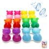 Natudeco 12Pack Contact Lens Case Cute Portable Cosmetic Contact Lens Container Stand Box Storage Kit Contact Lens Applicator Tool for Travel Outing Outdoors Holiday Festival Celebration view 1