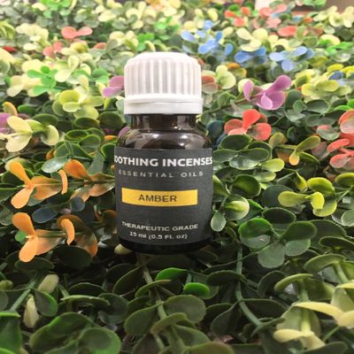 Amber Essential Oils ~ Pure Natural Aromatherapy Massage Oil - Therapeutic Grade - 100% Natural Incense - Pure essential oil (15ml)