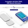 TENS Unit Replacement Pads, NURSAL Reusable TENS Electrode Pads 2x2 20pcs with Upgraded Self-Stick Performance for Electrotherapy, Compatible with AUVON TENS, TENS 7000 view 3