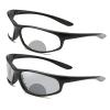 willochra Transition Photochromic Bifocal Reading Glasses For Men and Women Wrap Around Safety Stylish Readers sunglasses Anti Glare (black, 4, multiplier_x) view 1