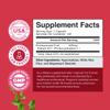 Advanced Antioxidant Superfood Pomegranate Supplement - Natural Pomegranate Extract Polyphenols Supplement for Heart Health and Joint Support - Reds Superfood Powder Capsules for Men and Women 120ct view 2