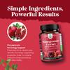 Advanced Antioxidant Superfood Pomegranate Supplement - Natural Pomegranate Extract Polyphenols Supplement for Heart Health and Joint Support - Reds Superfood Powder Capsules for Men and Women 120ct view 4